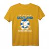 Lustiges Schottland T-Shirt mit Spruch – Gehen wir einfach nach Schottland und kommen nie wieder als originelles Geschenk für Reiseliebhaber