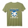 Lustiges Schottland T-Shirt mit Spruch – Gehen wir einfach nach Schottland und kommen nie wieder als originelles Geschenk für Reiseliebhaber