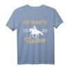 Mir reicht's! Ich geh reiten T-Shirt - Lustiges Reiter Motiv für Pferdeliebhaber, Reitsportfans & Tierliebhaber als Geschenk