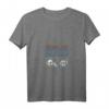 HapMonkey T-Shirt mit Spruch - Weil ich nicht geplant bin, alleine zu gehen, V-Ausschnitt, humorvolles Geschenk