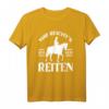 Mir Reichts Ich Geh Reiten Lustiges Reiter Geschenk T-Shirt – Perfektes Geschenk für Pferdeliebhaber, Reiter & Reitsportfans zu Weihnachten & Geburtstag