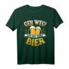 Geh Weg Du Bist Kein Bier T-Shirt - Lustiges Bier Spruch Outfit für Festivals, Partys & Malle