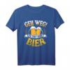 Geh Weg Du Bist Kein Bier T-Shirt - Lustiges Bier Spruch Outfit für Festivals, Partys & Malle