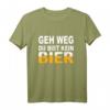 Geh Weg Du Bist Kein Bier T-Shirt – Lustiges Männer-Shirt für Bierliebhaber, Party & Feiern