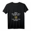 Damen Fun T-Shirt mit Spruch 'Man Bringe Mir Eine Tür Ich Möchte Gehen' - V-Ausschnitt, bequemes und lustiges Shirt