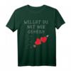 Willst du mit mir gehen? Lustiges Freundschaftsantrag T-Shirt – Originelles Geschenkidee für Freunde, Partner & besondere Anlässe