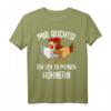 Mir reichts ich geh zu meinen Hühnern Landwirt T-Shirt – Lustiges Geschenk für Bauern, Bäuerinnen & Hühnerliebhaber zu Weihnachten & Geburtstag