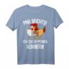 Mir reichts ich geh zu meinen Hühnern Landwirt T-Shirt – Lustiges Geschenk für Bauern, Bäuerinnen & Hühnerliebhaber zu Weihnachten & Geburtstag