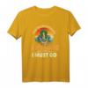 Lustiges Mykologie T-Shirt »The Mushrooms Are Calling And I Must Go« – Perfektes Geschenk für Pilzjäger, Naturerkunder & Pilzliebhaber
