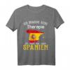 Ich brauche keine Therapie, ich muss nur nach Spanien gehen T-Shirt - Lustiges Geschenk für Spanienliebhaber & HapMonkey