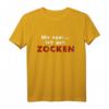Mir egal ich geh Zocken T-Shirt – Lustiges Gaming T-Shirt für Gamer, Zocker & Party Fans, ideales Geschenk für Geburtstag & besondere Anlässe