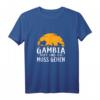 Gambia ruft und ich muss gehen Afrika Safari Tour T-Shirt – Das perfekte Geschenk für Reise- und Safari-Liebhaber