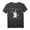 Geh mir aus dem Weg du unnötiger Sozialkontakt Hase T-Shirt – Lustiges Geschenk für Freunde, Kollegen & Katzenliebhaber mit humorvollem Spruch