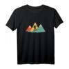 Vintage Cool Skitour Geher T-Shirt mit Symbolen – Perfekt für Skitouren-Fans, Gipfelsieg & Abfahrten im Pulverschnee
