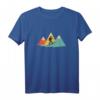 Vintage Cool Skitour Geher T-Shirt mit Symbolen – Perfekt für Skitouren-Fans, Gipfelsieg & Abfahrten im Pulverschnee
