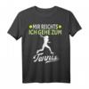 Lustiges Tennisspieler T-Shirt mit Spruch 'Mir Reichts Ich Gehe Zum Tennis' – Perfektes Geschenk für Tennisfans, Damen, Herren & Kinder zu Geburtstag, Vatertag oder Turnier