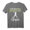 Lustiges Tennisspieler T-Shirt mit Spruch 'Mir Reichts Ich Gehe Zum Tennis' – Perfektes Geschenk für Tennisfans, Damen, Herren & Kinder zu Geburtstag, Vatertag oder Turnier