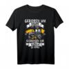 Geboren Um Bauer Zu Sein Gezwungen Zur Schule Zu Gehen Feld T-Shirt – Lustiges Bauernhof T-Shirt für Landwirte, Traktor-Fans & Bauernhof-Liebhaber