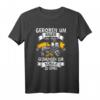 Geboren Um Bauer Zu Sein Gezwungen Zur Schule Zu Gehen Feld T-Shirt – Lustiges Bauernhof T-Shirt für Landwirte, Traktor-Fans & Bauernhof-Liebhaber