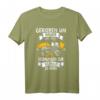 Geboren Um Bauer Zu Sein Gezwungen Zur Schule Zu Gehen Feld T-Shirt – Lustiges Bauernhof T-Shirt für Landwirte, Traktor-Fans & Bauernhof-Liebhaber