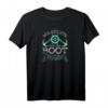 Boot Kapitän T-Shirt mit Steuerrad & Anker Motiv – Lustiges Geschenk für Bootsfahrer, Motorbootbesitzer & Schiff Fans