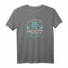 Boot Kapitän T-Shirt mit Steuerrad & Anker Motiv – Lustiges Geschenk für Bootsfahrer, Motorbootbesitzer & Schiff Fans