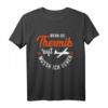 Die Thermik ruft ich muss gehen Segelflug T-Shirt – Perfektes Geschenk für Segelflieger und Gleitflugzeug-Enthusiasten zum Geburtstag oder Flugplatzbesuch