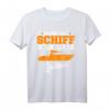 Lustiges Bootsführer T-Shirt - Wenn das Schiff ruft muss ich gehen, Geschenk für Bootsfahrer & Yachtbesitzer, perfekt zum Geburtstag & Weihnachten