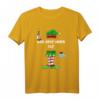 Bier-Geht-Immer Elf Partnerlook Bier Saufen Weihnachten T-Shirt – Lustiges Weihnachtsgeschenk für Bierliebhaber & Partnerpaare
