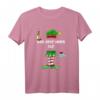 Bier-Geht-Immer Elf Partnerlook Bier Saufen Weihnachten T-Shirt – Lustiges Weihnachtsgeschenk für Bierliebhaber & Partnerpaare