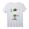 Bier-Geht-Immer Elf Partnerlook Bier Saufen Weihnachten T-Shirt – Lustiges Weihnachtsgeschenk für Bierliebhaber & Partnerpaare