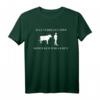 HapMonkey T-Shirt für Kuhliebhaber, Bauern & Landwirte - Lustiges Geschenk für Landwirt, Bauerin & Farmer