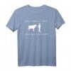 HapMonkey T-Shirt für Kuhliebhaber, Bauern & Landwirte - Lustiges Geschenk für Landwirt, Bauerin & Farmer