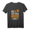 Damen Hundemotiv T-Shirt - Lustiges, Trendiges Design für Haustierbesitzerinnen mit Humor