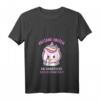 Damen Abstand Halten T-Shirt mit Slogan - Humorvolles Social Distancing Outfit gegen unnötigen Kontakt und für persönliche Distanz