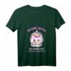 Damen Abstand Halten T-Shirt mit Slogan - Humorvolles Social Distancing Outfit gegen unnötigen Kontakt und für persönliche Distanz