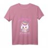 Damen Abstand Halten T-Shirt mit Slogan - Humorvolles Social Distancing Outfit gegen unnötigen Kontakt und für persönliche Distanz