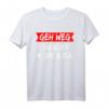 Geh weg Du bist kein Bier T-Shirt - Lustiges Bier Spruch Shirt für Bierliebhaber und Biertrinker, perfektes Geschenk mit Humor