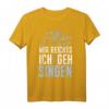 Chor Musiker Mir reichts ich geh singen T-Shirt – Humorvolles Geschenk für Sänger, Chorleiter & Karaoke Fans zum Geburtstag
