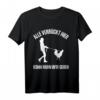 Alle Verrückt Hier Komm Huhn Lustiges Hühner T-Shirt - Perfekt für Hühnerzüchter, Tierliebhaber und Hühnerfans