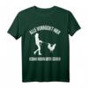 Alle Verrückt Hier Komm Huhn Lustiges Hühner T-Shirt - Perfekt für Hühnerzüchter, Tierliebhaber und Hühnerfans