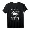 Mir Reichts Ich Gehe Reiten T-Shirt – Perfektes Geschenk für Reiter, Voltigierer & Pferdeliebhaber zu Weihnachten & Geburtstag