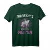 Pferd Spruch Mir Reichts Ich Geh Reiten T-Shirt – Lustiges Reitsport Design für Mädchen & Frauen, ideales Geschenk zum Geburtstag