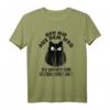 Geh Mir Aus Dem Weg du unnötiger Sozialkontakt Katzen Retro T-Shirt - Lustiges Vintage Design für Katzenliebhaber & Humor-Fans