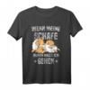 Schafe Landwirtschaft T-Shirt - Wenn Meine Schafe Rufen Muss Ich Gehen Lustiges Schäfer Geschenk für Tierliebhaber