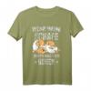 Schafe Landwirtschaft T-Shirt - Wenn Meine Schafe Rufen Muss Ich Gehen Lustiges Schäfer Geschenk für Tierliebhaber