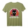 Katzen Geh mir aus dem Weg du unnötiger Sozialkontakt T-Shirt – Lustiges Spruch-T-Shirt für Katzenliebhaber, Humorvolle Geschenkidee für Freunde und Kollegen