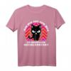 Katzen Geh mir aus dem Weg du unnötiger Sozialkontakt T-Shirt – Lustiges Spruch-T-Shirt für Katzenliebhaber, Humorvolle Geschenkidee für Freunde und Kollegen