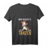 Damen Tänzerin Party Tanzschule Mir reichts ich geh tanzen T-Shirt mit V-Ausschnitt – Perfekt als Geschenk für Tänzerinnen zu Geburtstag, Weihnachten, Karneval & Tanzkurs