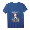 Damen Tänzerin Party Tanzschule Mir reichts ich geh tanzen T-Shirt mit V-Ausschnitt – Perfekt als Geschenk für Tänzerinnen zu Geburtstag, Weihnachten, Karneval & Tanzkurs
